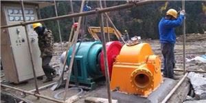 160KW Jedinica za generator horizontalne turgo hidro turbine